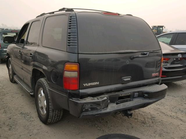 1GKEK63U63J295318 - 2003 GMC YUKON DENA BLACK photo 3