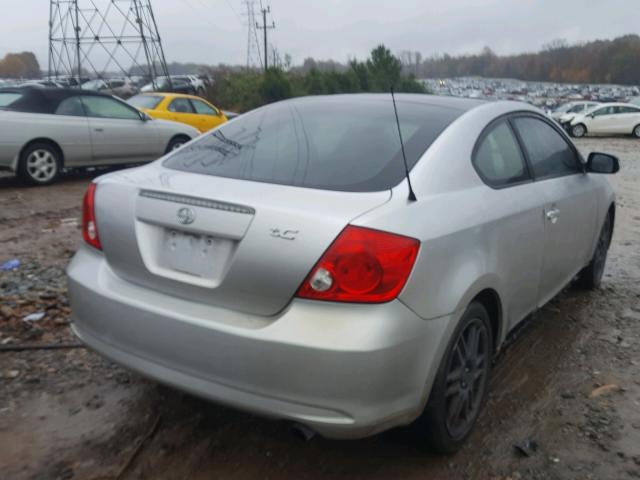 JTKDE177760139202 - 2006 TOYOTA SCION TC 银色 照片 4