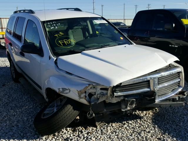 1D4HB48N46F138735 - 2006 DODGE DURANGO SL WHITE photo 1