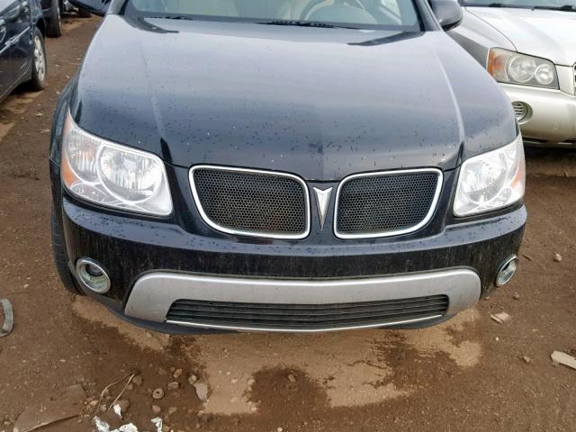 2CKDL73F976090759 - 2007 PONTIAC TORRENT BLACK photo 9