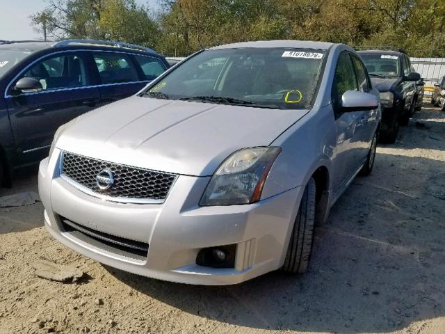 3N1AB6AP6AL667675 - 2010 NISSAN SENTRA 2.0 GRAY photo 2