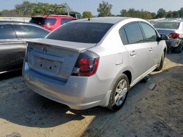 3N1AB6AP6AL667675 - 2010 NISSAN SENTRA 2.0 GRAY photo 4