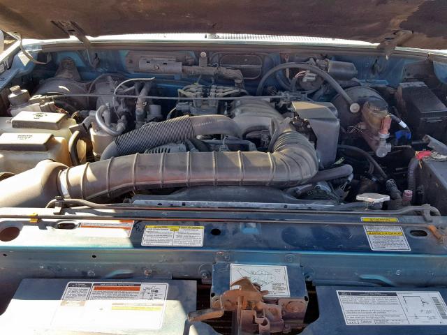 1FTCR15U6VPA73490 - 1997 FORD RANGER SUP GRAY photo 7