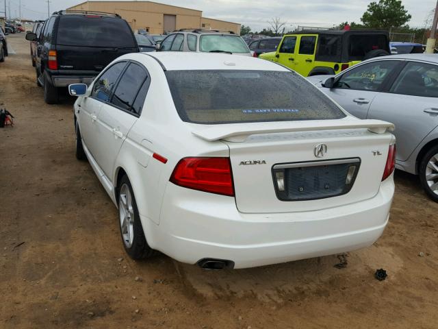 19UUA66235A001754 - 2005 ACURA TL WHITE photo 3