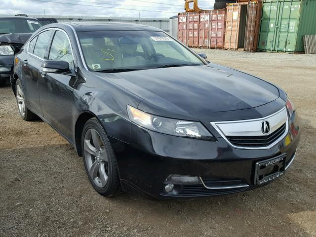 19UUA8F76CA023655 - 2012 ACURA TL BLACK photo 1