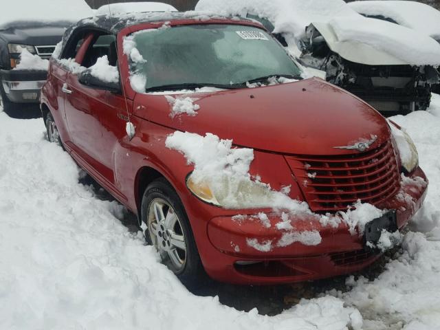 3C3EY55E15T313413 - 2005 CHRYSLER PT CRUISER BURGUNDY photo 1