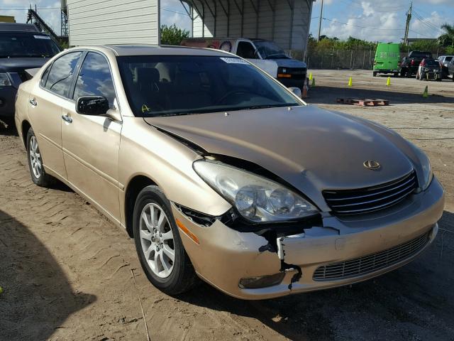 JTHBF30G225018090 - 2002 LEXUS ES 300 GOLD photo 1