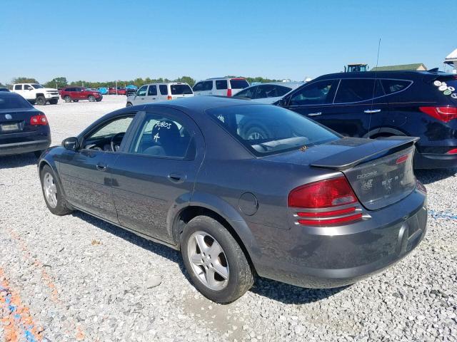 1B3EL46X05N693382 - 2005 DODGE STRATUS SX GRAY photo 3