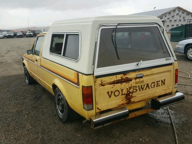 17A0929713 - 1980 VOLKSWAGEN PICKUP TWO TONE photo 3