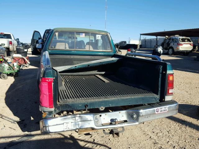 1B7GL23X8SS164131 - 1995 DODGE DAKOTA GREEN photo 9