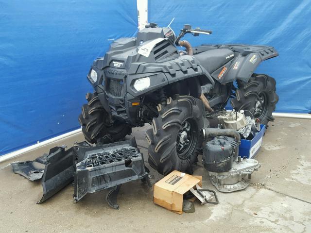 4XASXN851JB307031 - 2018 POLARIS SPORTSMAN BLACK photo 2