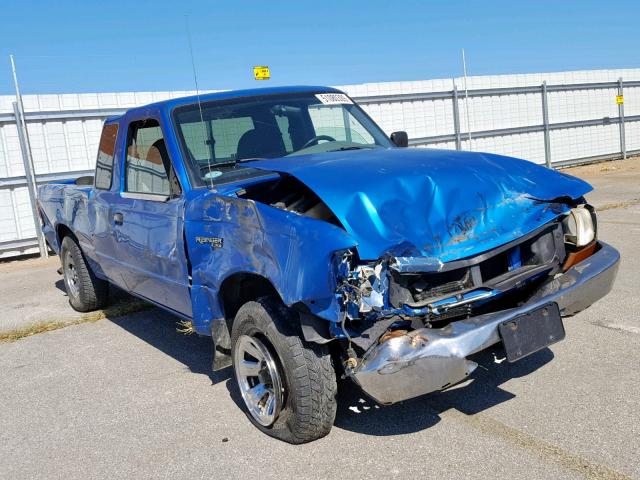 1FTYR14VXYTA18004 - 2000 FORD RANGER SUP BLUE photo 1