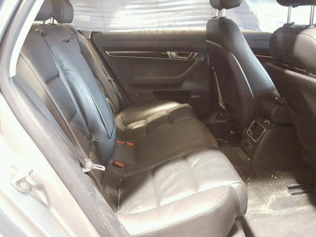 WAUDH74FX8N104380 - 2008 AUDI A6 3.2 QUA SILVER photo 6