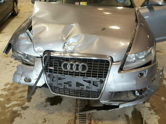 WAUDH74FX8N104380 - 2008 AUDI A6 3.2 QUA SILVER photo 7