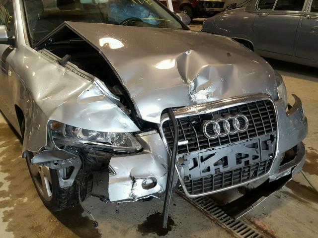 WAUDH74FX8N104380 - 2008 AUDI A6 3.2 QUA SILVER photo 9