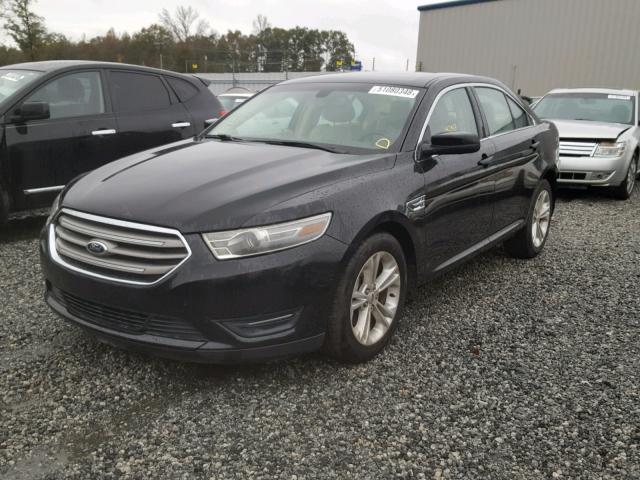 1FAHP2E98DG158929 - 2013 FORD TAURUS SEL BLACK photo 2