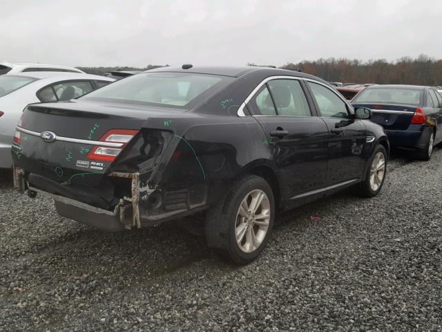 1FAHP2E98DG158929 - 2013 FORD TAURUS SEL BLACK photo 4