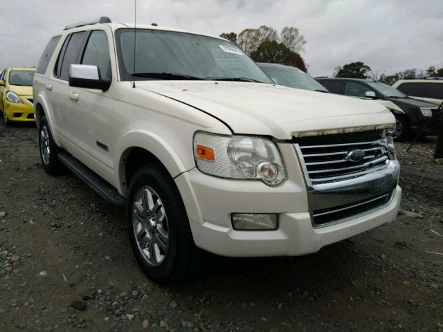 1FMEU75E18UA64622 - 2008 FORD EXPLORER L WHITE photo 1