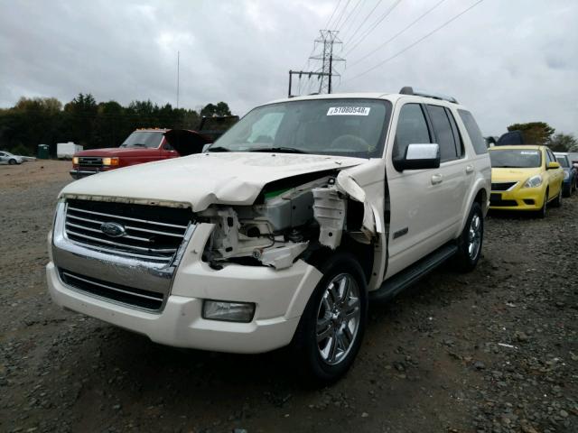 1FMEU75E18UA64622 - 2008 FORD EXPLORER L WHITE photo 2