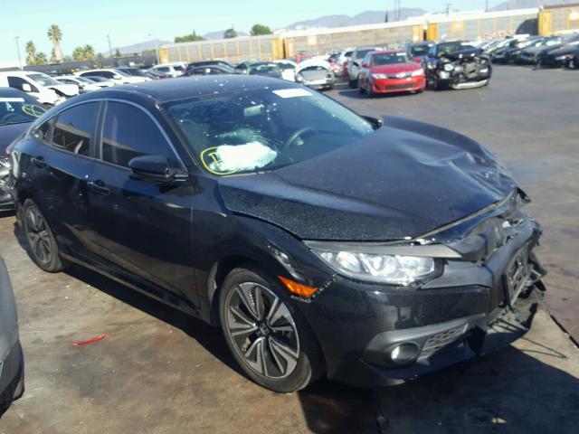 2HGFC1F73HH643463 - 2017 HONDA CIVIC EXL BLACK photo 1