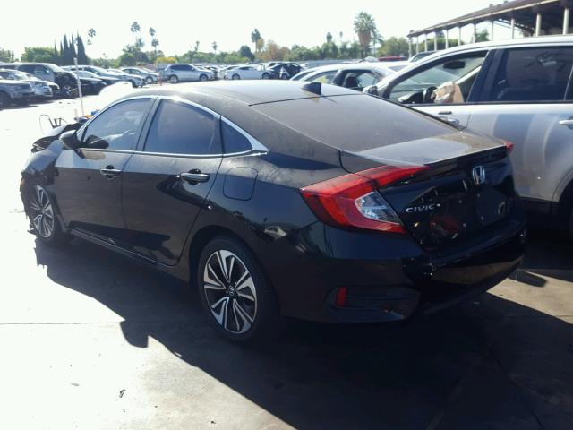 2HGFC1F73HH643463 - 2017 HONDA CIVIC EXL BLACK photo 3