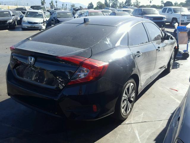 2HGFC1F73HH643463 - 2017 HONDA CIVIC EXL BLACK photo 4