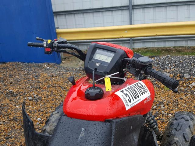 1HFTE3804D4104693 - 2013 HONDA TRX500 FM RED photo 5