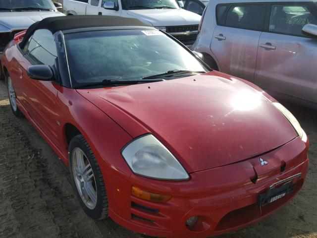 4A3AE55H43E161540 - 2003 MITSUBISHI ECLIPSE SP RED photo 1