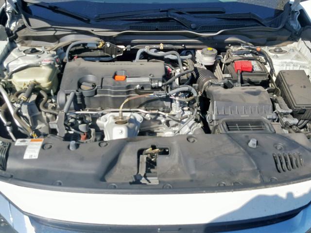 2HGFC2F76JH557883 - 2018 HONDA CIVIC EX WHITE photo 7