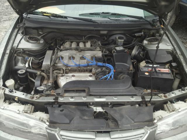 1YVGE22CXV5676253 - 1997 MAZDA 626 DX GRAY photo 7