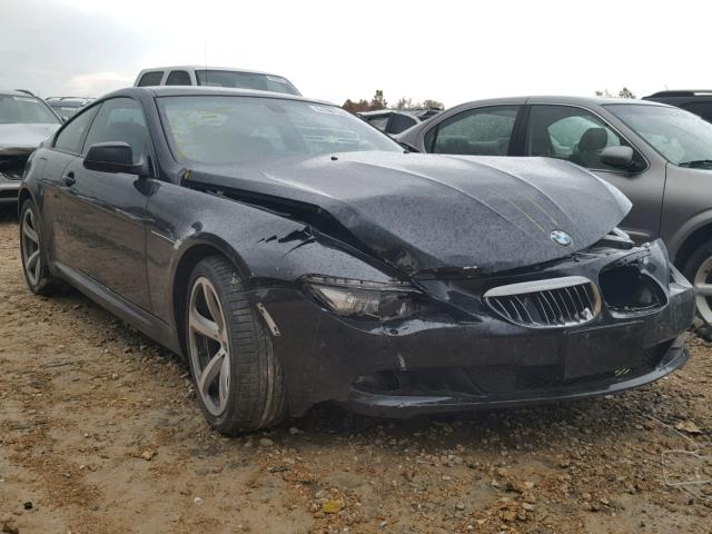 WBAEA5C50ACV93301 - 2010 BMW 650 I BLACK photo 1