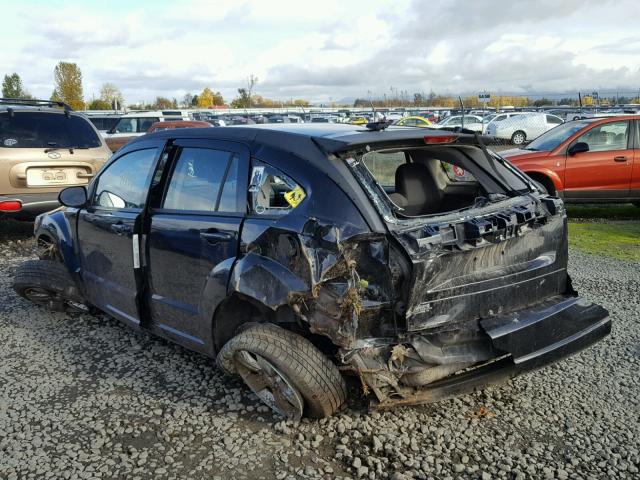 1B3CB3HA2BD220940 - 2011 DODGE CALIBER MA BLACK photo 3