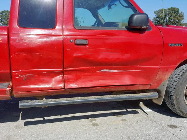 1FTZR45E43PA37749 - 2003 FORD RANGER SUP RED photo 9