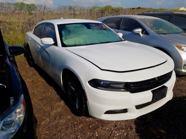 2C3CDXHG6GH222788 - 2016 DODGE CHARGER SX WHITE photo 1