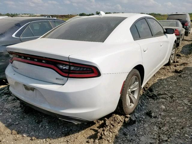 2C3CDXHG6GH222788 - 2016 DODGE CHARGER SX WHITE photo 4