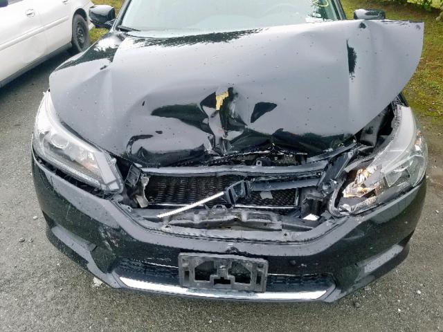 1HGCR2F82FA106319 - 2015 HONDA ACCORD EXL BLACK photo 7