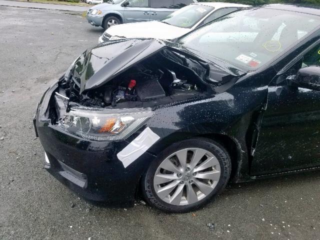 1HGCR2F82FA106319 - 2015 HONDA ACCORD EXL BLACK photo 9