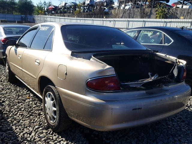 2G4WS52J851111720 - 2005 BUICK CENTURY CU TAN photo 3