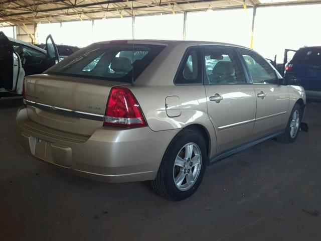 1G1ZT62844F142660 - 2004 CHEVROLET MALIBU MAX GOLD photo 4