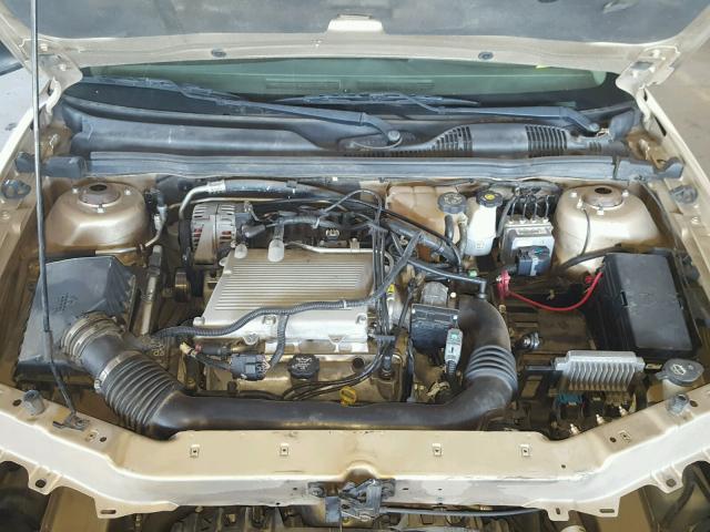 1G1ZT62844F142660 - 2004 CHEVROLET MALIBU MAX GOLD photo 7