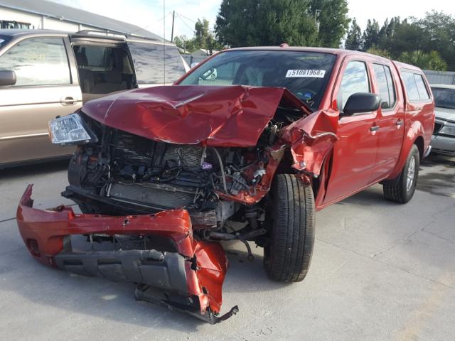 1N6AD0EV3GN778462 - 2016 NISSAN FRONTIER S RED photo 2