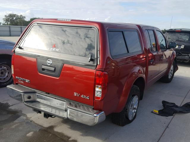 1N6AD0EV3GN778462 - 2016 NISSAN FRONTIER S RED photo 4