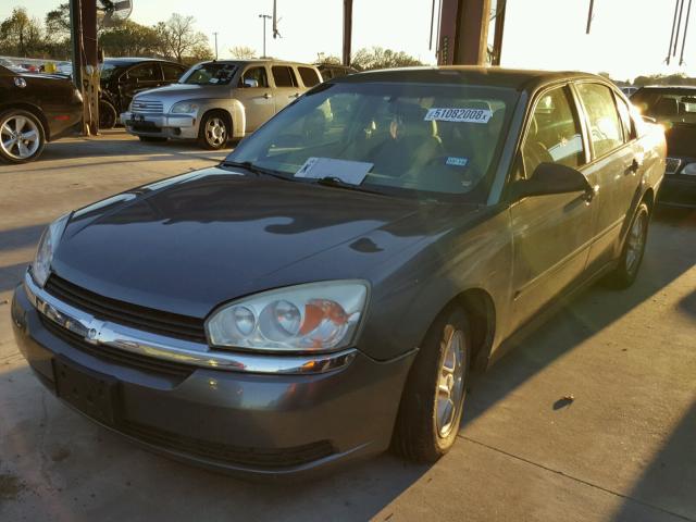 1G1ZT54845F163890 - 2005 CHEVROLET MALIBU LS ნაცრისფერი ფოტო 2