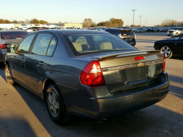 1G1ZT54845F163890 - 2005 CHEVROLET MALIBU LS ნაცრისფერი ფოტო 3