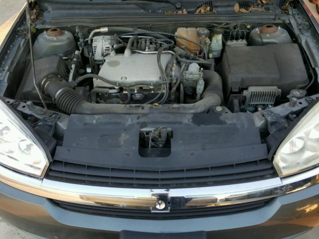 1G1ZT54845F163890 - 2005 CHEVROLET MALIBU LS ნაცრისფერი ფოტო 7