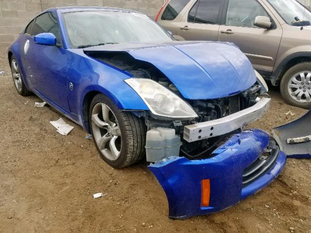 JN1AZ34E16M351795 - 2006 NISSAN 350Z COUPE BLUE photo 1