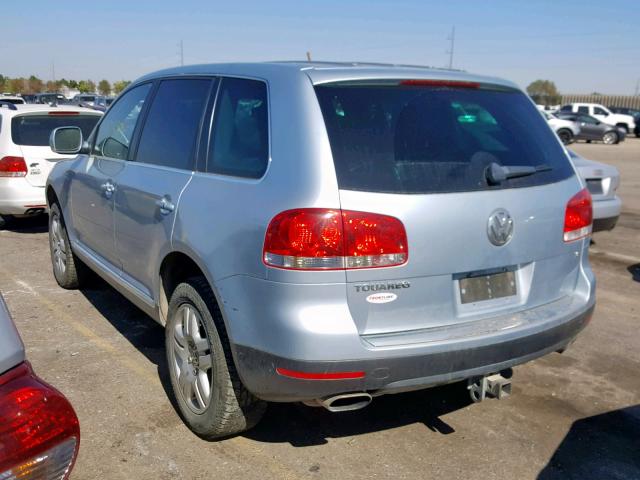 WVGMM77L45D023579 - 2005 VOLKSWAGEN TOUAREG 4. BLUE photo 3