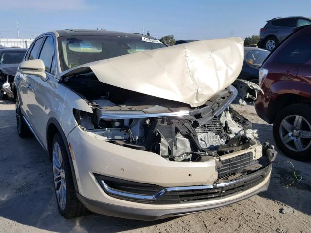 2LMPJ6LR5JBL25414 - 2018 LINCOLN MKX RESERV CREAM photo 1