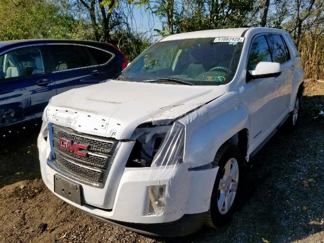 2GKALMEK0F6146464 - 2015 GMC TERRAIN SL WHITE photo 2