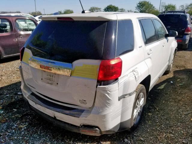 2GKALMEK0F6146464 - 2015 GMC TERRAIN SL WHITE photo 4